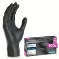 ARNOMED CLASSIC NITRIL MIDNIGHT BLACK Nitrilhandschuhe schwarz puderfrei 6/XS