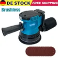 Für 18V Makita Akku Exzenterschleifer 125mm Schleifteller Schwingschleifer 190W