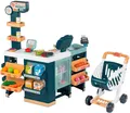 Smoby Kaufladen Supermarkt Maxi mit Einkaufswagen, mit Sound- und Lichteffekten, Made in Europe