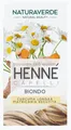 Naturaverde Haarfarbe Hennabasis Blond Colorante Capelli Made in Italy