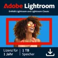 Adobe Lightroom | 1 Jahr | 1TB | PC/Mac Software