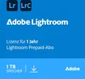 Adobe Lightroom 1TB - 1 Benutzer - - ESD - Software - Bild-/Videobearbeitung