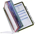Durable Sichttafelständer VARIO TABLE 10 - 5570 Rot, Gelb, Grün, Blau, Schwarz DIN A4 Anzahl der mitgelieferten Sichttafeln 10