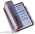 Durable 557000 Sichttafelständer VARIO® TABLE 10 - Tischständer, 10 Sichttafeln 
