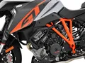 ZIEGER Motor-Schutzhülle Sturzbügel kompatibel mit KTM 1290 Super Duke GT / R schwarz