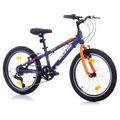Kinderfahrrad Grizz 20 Zoll Mountainbike – Alurahmen - Ideales Geschenk für Kinder (Orange)