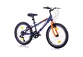 BERLIN BIKE Kinderfahrrad 20 Zoll MTB Kid Grizz Serien, leichtes Aluminiumrahmen, 7 Gang Shimano RD-TY200 Schaltwerk, Kettenschaltung, Mitwachsend dank höhenverstellbarem Sattel und Lenker