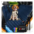 LovPet 2in1 Hundedecke für Auto Rückbank & Kofferraum mit Seitenschutz und Sichtfenster Kofferraumschutz - Wasserabweisende Hunde Autoschondecke Universal Autoschutzdecke Autodecke Rücksitz