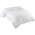 livessa Bettbezug Bettbezug Baumwolle Jersey Bettwäsche Allergiker Reißverschluss, (1 St), 100% Baumwolle Single-Jersey 140 g/m2 weich & atmungsaktiv weiß 220 cm x 240 cm