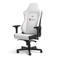 noblechairs Hero Resident Evil Edition Gaming Chair - High-Tech Vinyl und PU-Leder, 4D-Armlehnen, Umbrella Corp Design, Aluminium-Basis, Einstellbare Lendenwirbelstütze