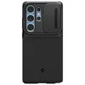 Samsung Galaxy S25 Ultra Spigen Hülle - Rückschale mit Kameraabdeckung schwarz