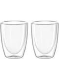 Leonardo DUO Doppelwandbecher 2er Set, Glas für Tee und Kaffee, Heissgetränk ...