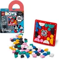 LEGO 41963 DOTS Micky und Minnie Kreativ-Aufnäher, DIY Bastelset zum Dekorieren