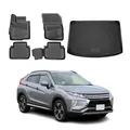 Fußmatten & Kofferraumwanne Set für Mitsubishi Eclipse Cross 2018-2026 TPE
