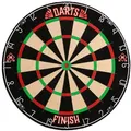 Home Deluxe Dartscheibe, Rot, Naturmaterialien, 45.1x4 cm, Freizeit & Co, Sport & Fitness