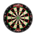 HOME DELUXE Dartscheibe FINISH 45,1 x 45,1 x 4 cm, Dartboard inkl. Dartpfeilen, Rot