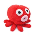 Taschentuchspender Oktopus Kosmetiktuchspender Kosmetiktücher Krake Taschentücher Box Spender (Rot)