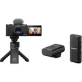 Sony Vlog-Kamera ZV-1 + ECM-W2BT Mikrofon + GP-VPT2BT Handgriff