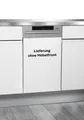 GORENJE teilintegrierbarer Geschirrspüler "GI561D10S" weiß
