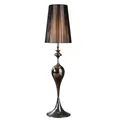 invicta INTERIOR Edle Design Stehleuchte Lucie schwarz 160cm Lampe Stehlampe Standleuchte Leuchte