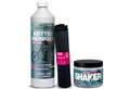 bio-chem bio-chem Kettenreiniger Fahrrad flüssig - Antriebsentfetter - 750 ml Zweiradreiniger (Sparpaket, [- 1 L + Shaker + Mikrofasertuch Lösemittelfreier Entfetter, materialschonend)