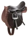 Reitsattel Sattel für Haflinger 32198 Sattelset braun Pferdesattel