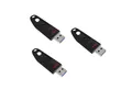 SanDisk Ultra USB Flash Drive USB 3.0 Up to 130 MB/s, SDCZ48-128G-U46, 3 Stück