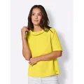 creation L Klassische Bluse Modal-Bluse grün 42