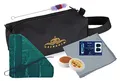 Lechgold Pflegeset für Sopran-Saxofon - Komplettes Pflege-Zubehör - 4 Bissplatten - Durchziehwischer und Wollwischer - Korkfett und Mikrofasertuch - Robuste Tasche mit Halteschlaufe
