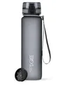 720°DGREE Trinkflasche Trinkflasche uberBottle softTouch mit Sieb stone grey 1l