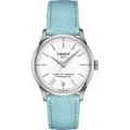 Tissot T-Classic Chemin Des Tourelles Powermatic 80 T139.207.16.011.00 - weiß,hellblau - 34mm
