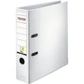 Falken Ordner 9984030, PP, A4, 8cm, Kunststoffordner, weiß
