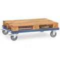 Fetra Paletten-Fahrgestell 22501, 1230 x 820 mm, TPE-Rollen, Tragkraft 500 kg