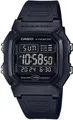 CASIO TIMELESS COLLECTION Chronograph W-800H-1BVES, Quarzuhr, Armbanduhr, Herrenuhr, Digitaluhr, Kalender, Stoppfunktion
