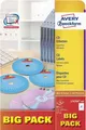 Avery-Zweckform Avery Zweckform L7676A-40P CD-Etiketten, Ø 117 mm, 40 Blatt/80 Etiketten, weiß (L7676A-40P)