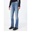 ONLY Bootcut-Jeans (1-tlg) Plain/ohne Details blau XL