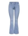 ONLY Damen Jeans 15245444 Light Blue Denim Xl-32