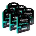 48 x Wilkinson Quattro 4 Rasierklingen Skin Protecion pflegender Gleitstreifen