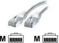VALUE Patch-Kabel RJ-45 M bis M 2 m FTP CAT 5e geformt Grau (21.99.0102)