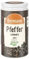 Ostmann Gewürze - Pfeffer schwarz ganz | 40 g in der Streudose