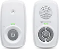 Motorola Nursery AM21/MBP21 Babyphone Audio - Digitales Babyfon mit DECT-Technologie zur Audio-Überwachung - 300 Meter Reichweite - Mikrofon mit hoher Empfindlichkeit, 1 Stück (1er Pack) – Weiß