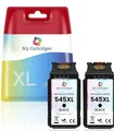2x Tintenpatronen für Canon 545XL Schwarz PG-545XL - DE Kostenloser Versand!