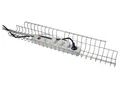 14198-8 Kabelkorb B790xT100xH80-85mm silber passend für Schreibtisch