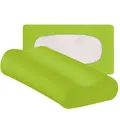 Traumschloss Flex-Kissenbezug für Kopfkissen Nackenstützkissen 95% Baumwolle und 5% Elasthan - 30x50cm 30x60cm 30x70cm 40x50cm 40x60cm 40x70cm moos