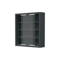Hängevitrine  Agisa , grau , Maße (cm): B: 37 H: 40 T: 10.0