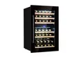 Klarstein Weinkühlschrank Vinsider 41 Built-in Duo Onyx Einbau-Weinkühlschrank 41 Fl 2 Zonen, für 41 Standardflaschen á 0,75l,2 Zonen Wein Flaschenkühlschrank Weintemperierschrank Kühlschrank