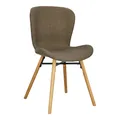 Batilda Khaki OAK Gepolsterter Wohnzimmerstuhl