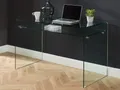 Schreibtisch mit 1 Ablage - Glas - STILEOS
