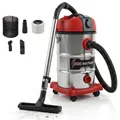 STAHLMANN VAC3300 Industriestaubsauger Nasssauger Trockensauger 30L Tank, integrierte Steckdose leistungsstarke 3300W mit und ohne Beutel Blasfunktion