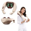 Beurer MG 153 Nacken-Massagegerät, handsimulierende Knet-Massage für Nacken, Schultern und Beine, mit Wärmefunktion und Abschaltautomatik